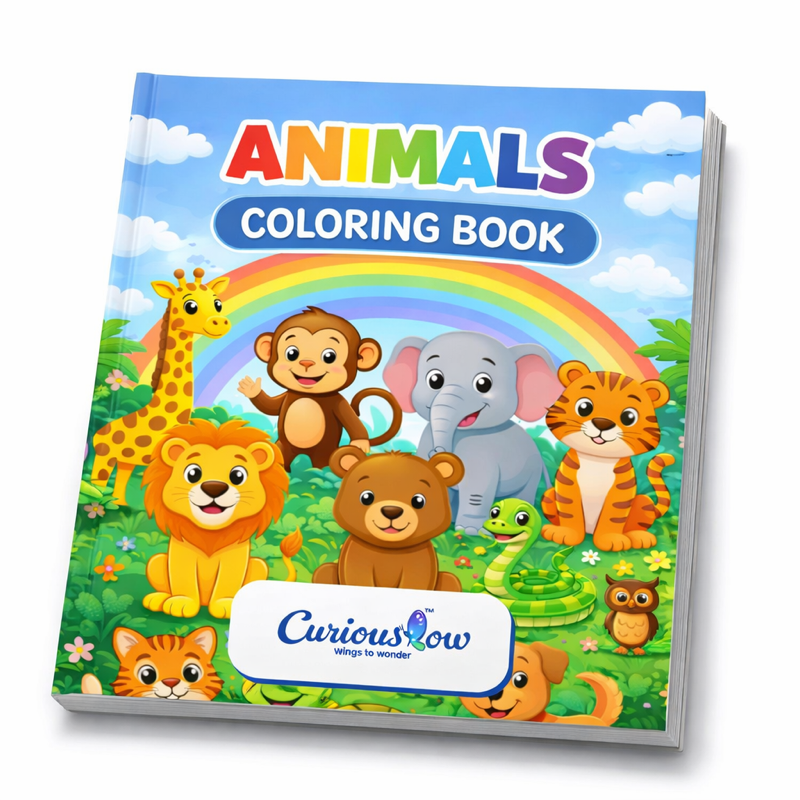 My First Animals Coloring Book